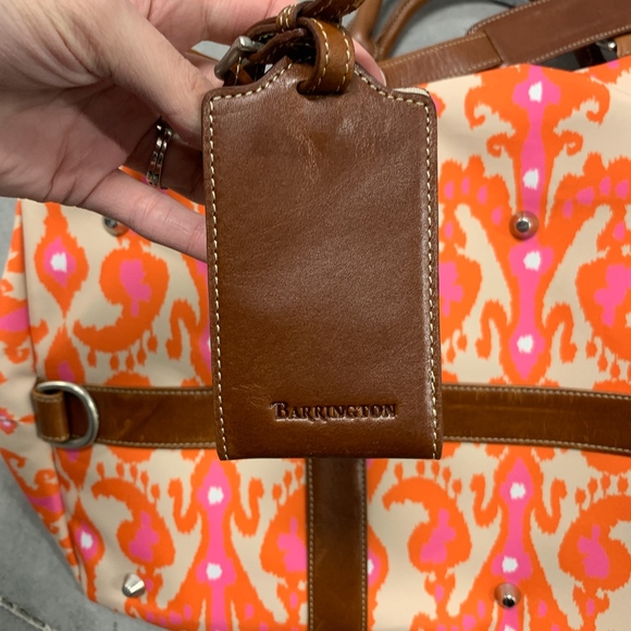 Like new Barrington Kate Captain's Weekender Bag - Picture 7 of 8